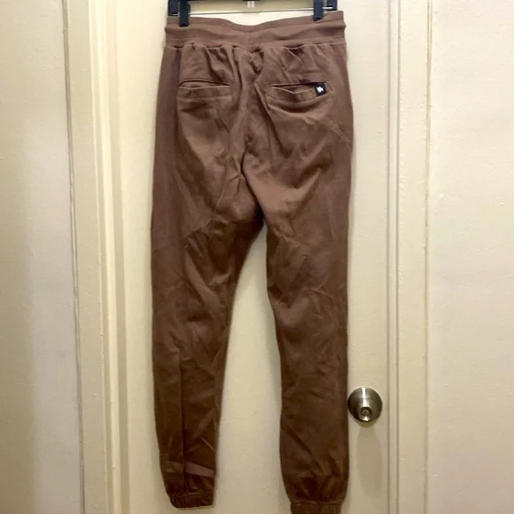 YoungLA Brown Beige Sweatpant Joggers in Size Mens Medium - Picture 3 of 4